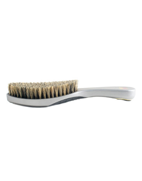 Gun Metal Gray | Medium Soft Wave Brush – 360sportwavebrush.com