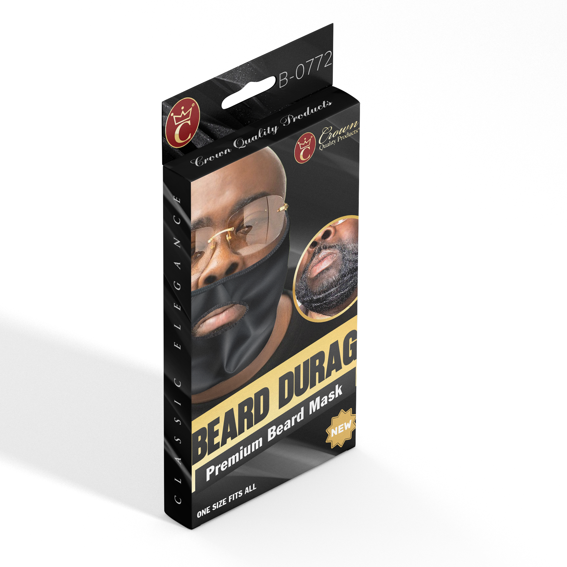 Beard Socking Mask Packaging by Crown Quality Products