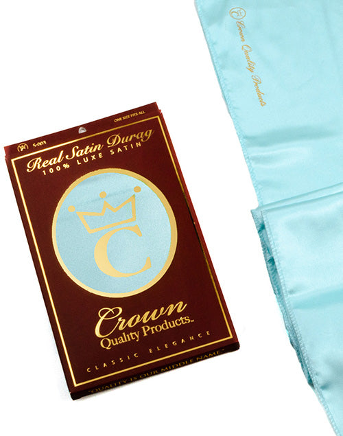 Light Blue Satin Durag