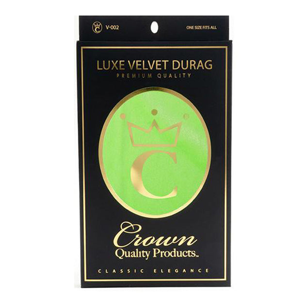 Neon Green Velvet Durag