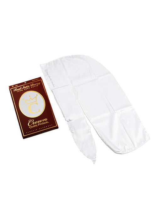 White Satin Durag